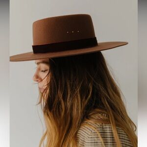 Gigipip | Linden Boater Hat + Velvet Band